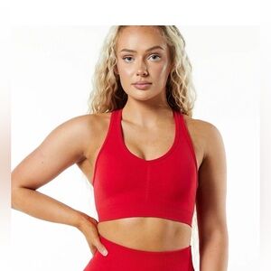 Alphalete formula red bra